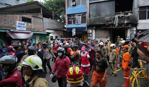 Image for Požar u poslovnoj zgradi u glavnom gradu Indonezije, poginule najmanje 22 osobe