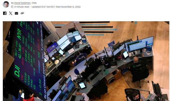 Image for Rast akcija posle Trampove pobede