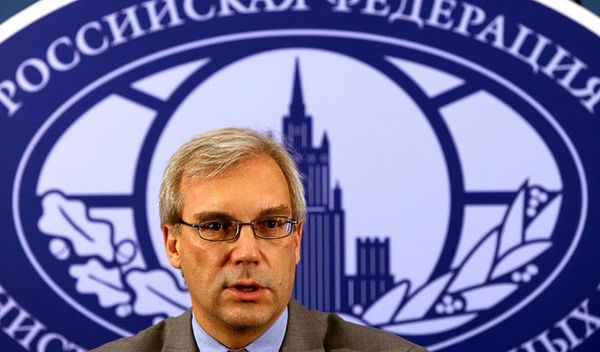 Zamenik ministra spoljnih poslova Rusije Aleksandar Gruško izjavio je danas da zapadne zemlje uvežbavaju scenarije pomorske blokade i zauzimanja Kalinjingradske oblasti