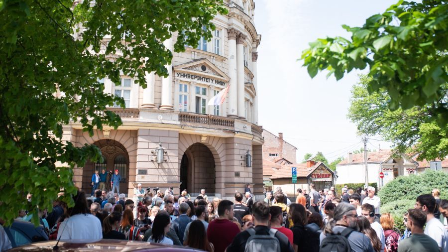 Image for Podrška protestu u Užicu
