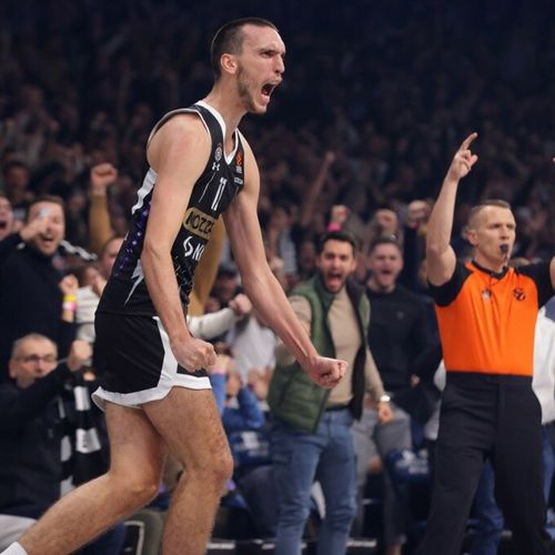 Pokuševski (24) je prošle sezone u Partizanu prosečno beležio 7.5 poena, 2.7 skokova i 0.3 blokade