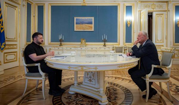 Image for Trampov izaslanik sa Zelenskim