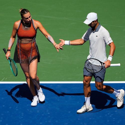 U trećem, odlučujućem setu, koji se igra na 10 poena, Đoković i Sabalenka su potpuno pali u igri i na kraju su eliminisani već na startu turnira