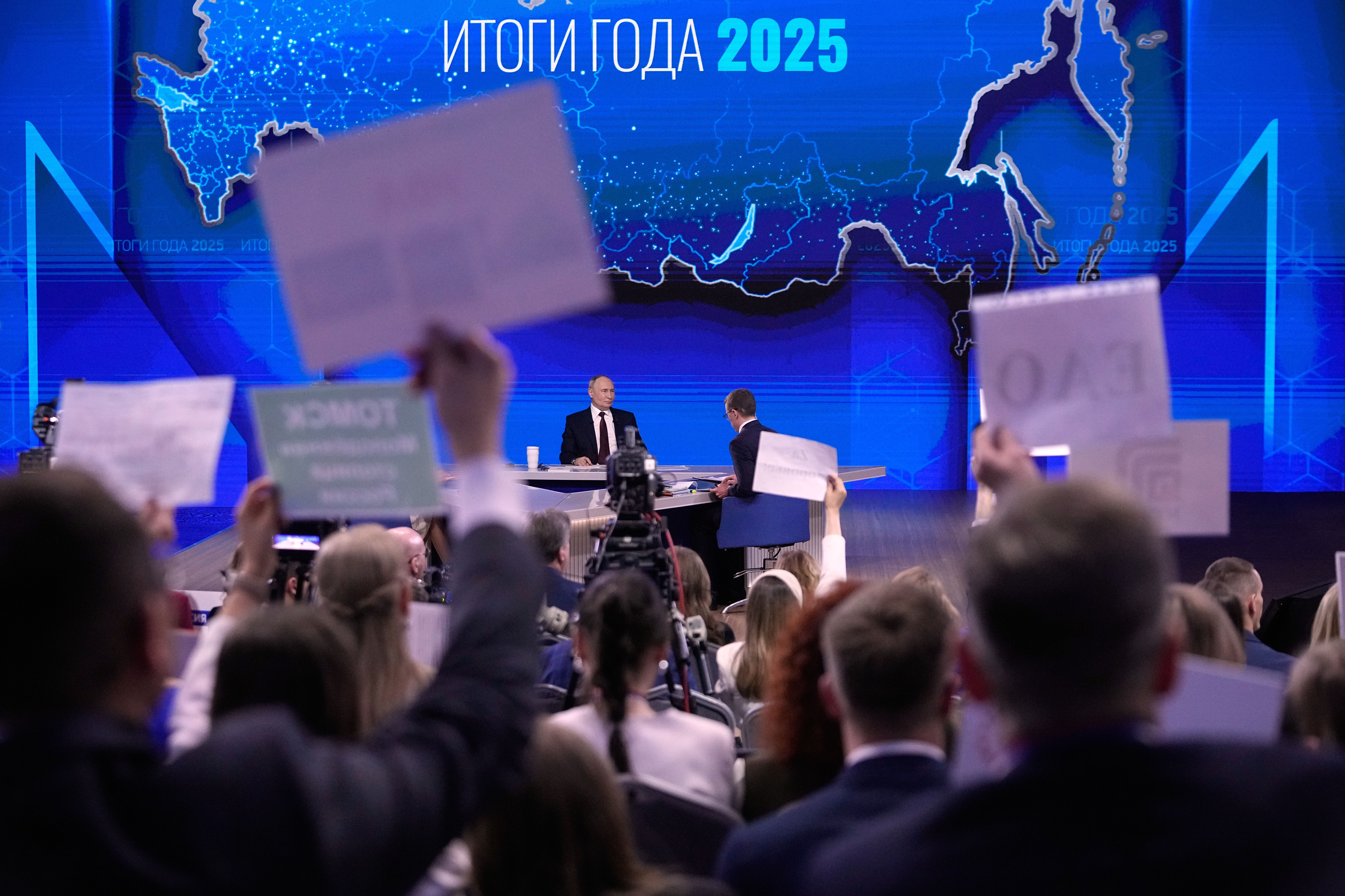 Image for Putinova godišnja konferencija: Neobične kritičke poruke građana, vanzemaljci i prosidba