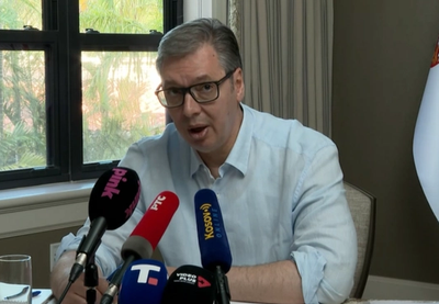 Image for Vučić se vraća u Srbiju