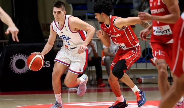 Image for Košarkaši Srbije posle velikog preokreta pobedili Švajcarsku u kvalifikacijama za SP