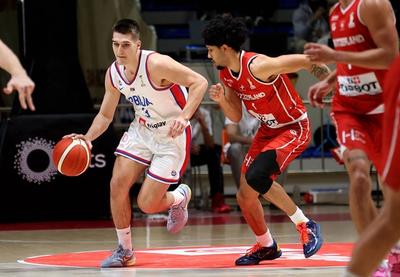 Image for Košarkaši Srbije posle velikog preokreta pobedili Švajcarsku u kvalifikacijama za SP