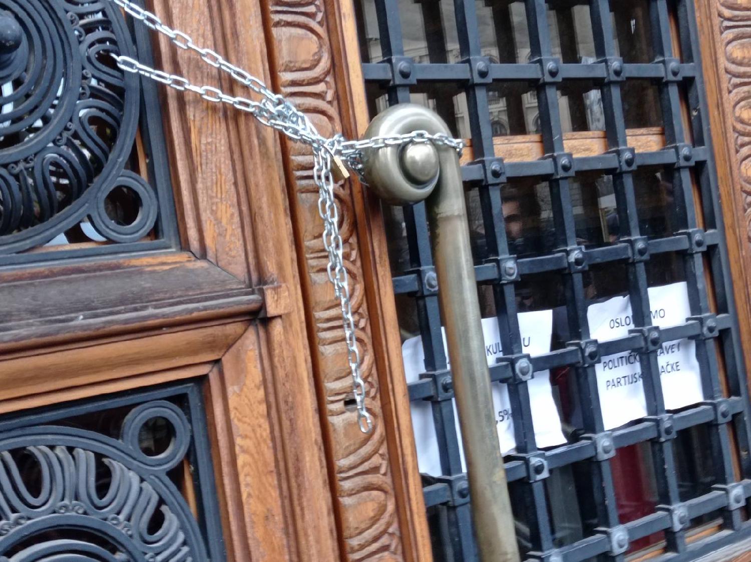 Image for Blokada Ministarstva kulture