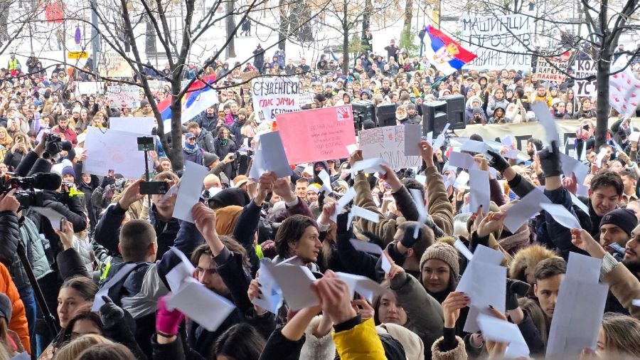 Image for Studenti uzdrmali javnu scenu