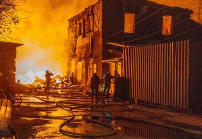 Image for Napadi na Kijev i ruske pogone
