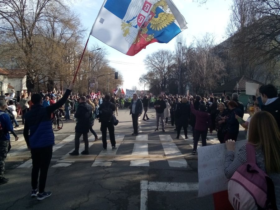 Image for Studenti krenuli ka Batajnici