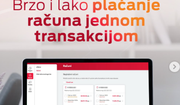 Image for Jednostavo plaćanje računa u Moj mts portalu