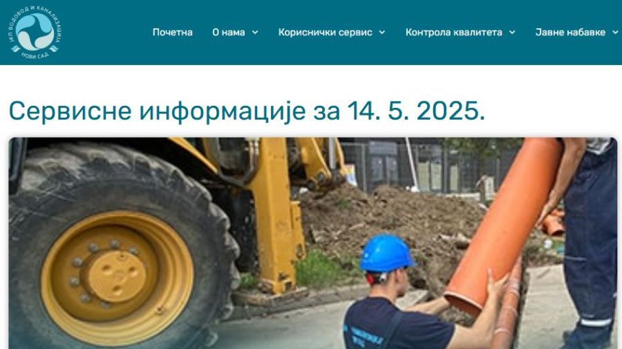 Image for Bez vode zbog radova