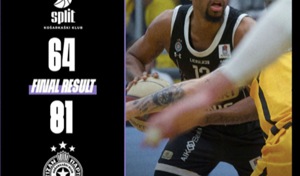 Image for Partizan ubedljiv u Splitu