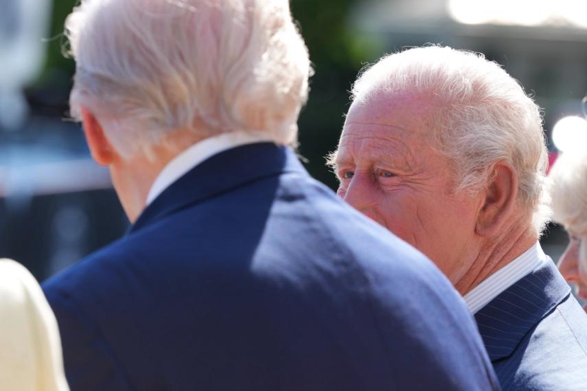 Donald Tramp i kralj Čarls III