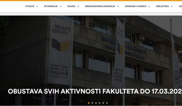 Image for Obustavljanje svih aktivnosti