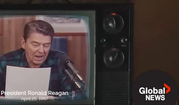 Image for Tramp preti Kanadi dodatnom carinom od 10 odsto, zbog emitovanja anticarinske reklame na TV