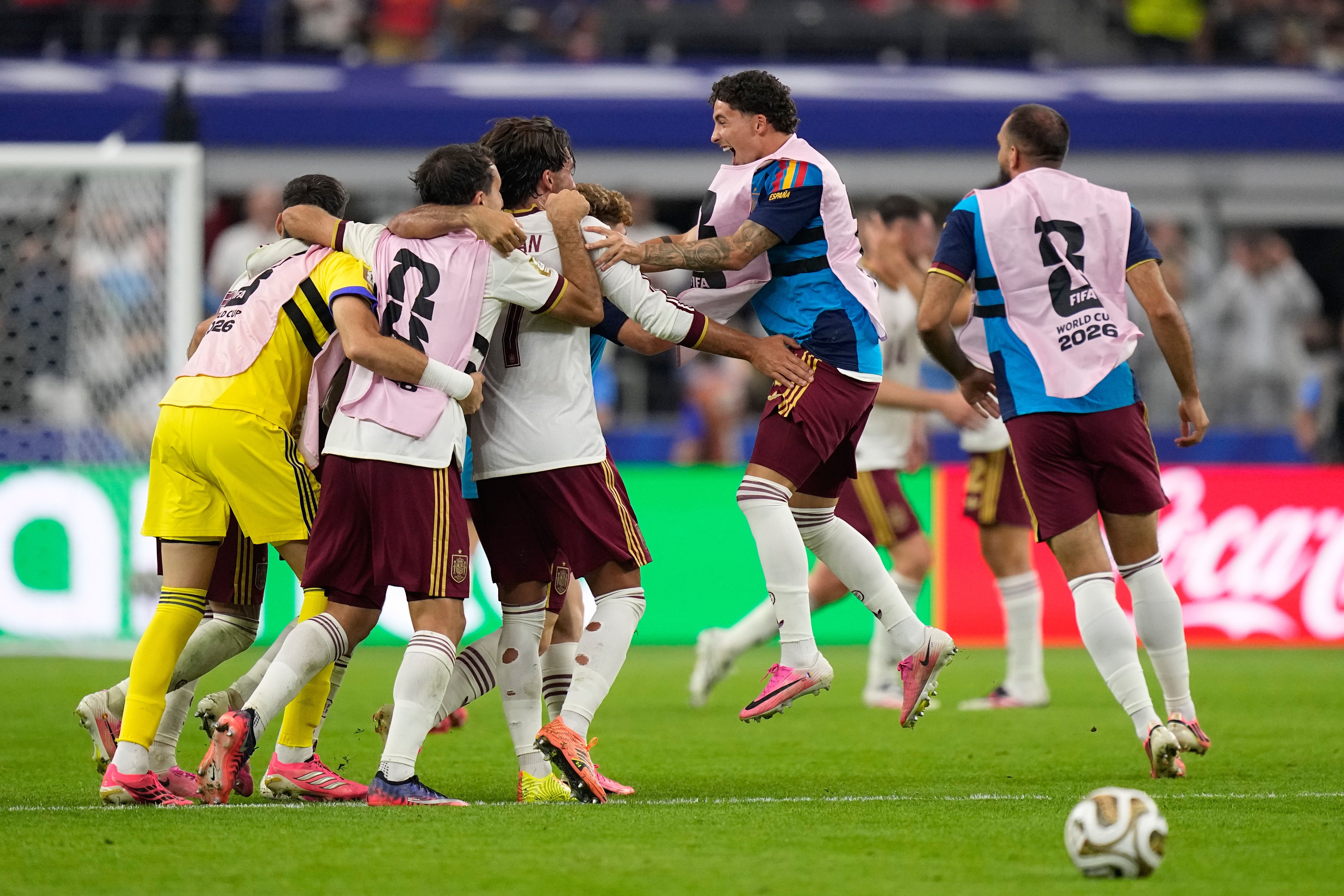 Image for Fudbalski čas Španije za veliko finale