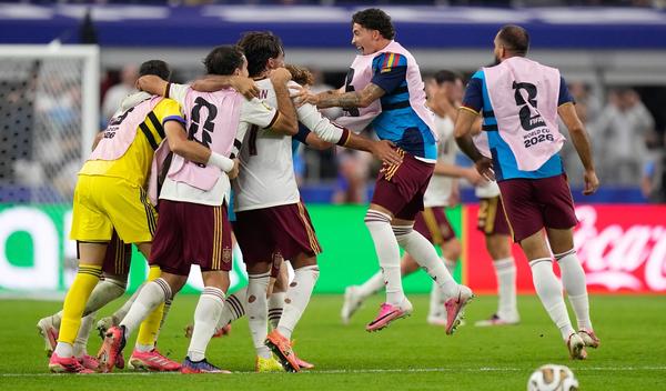 Image for Fudbalski čas Španije za veliko finale
