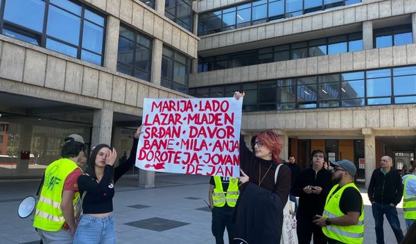 Image for Studenti ispred Palate pravde