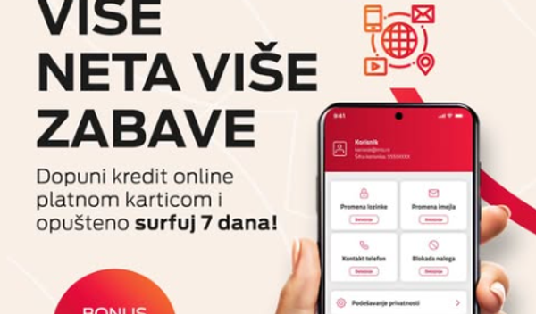Image for Više interneta za svaku uplatu online!