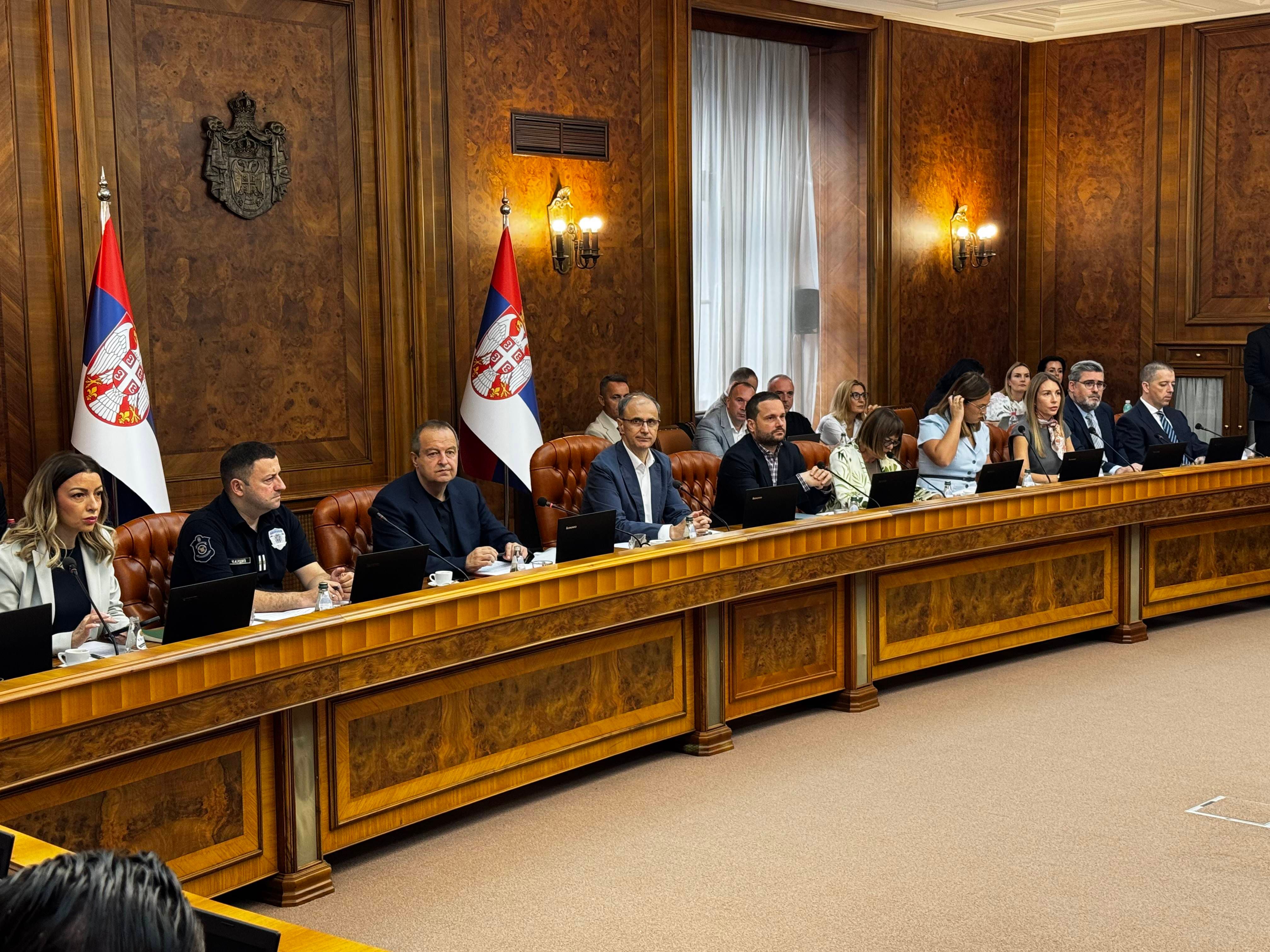 Zasedanje republičkog štaba za vanredne situacije