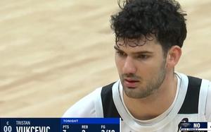 Image for Tristan Vukčević ubacio 15 poena u porazu od Nju Orleansa