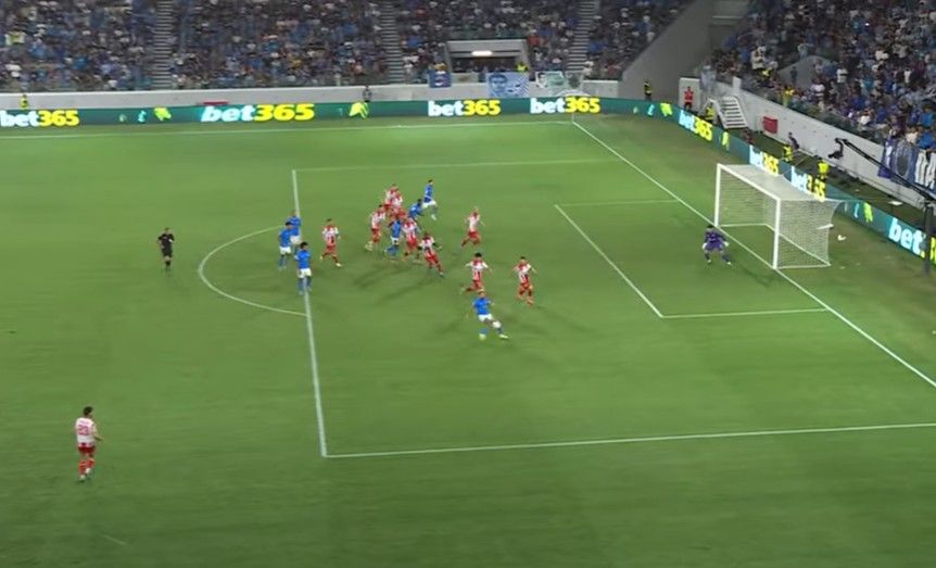 Image for Zvezda ostala bez Lige šampiona u finišu meča