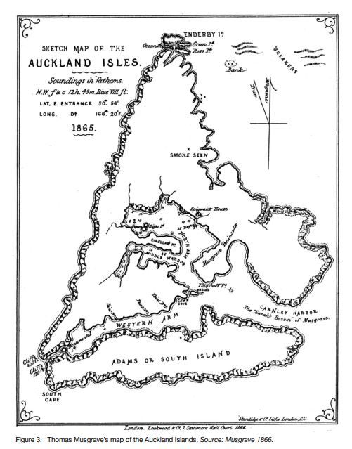 Mapa kapetana Masgrejva