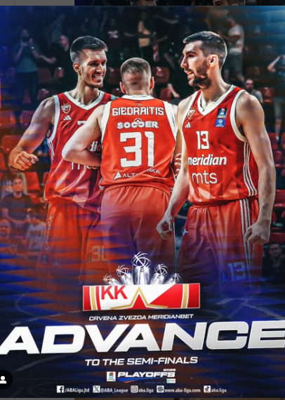 Image for Crvena zvezda u polufinalu