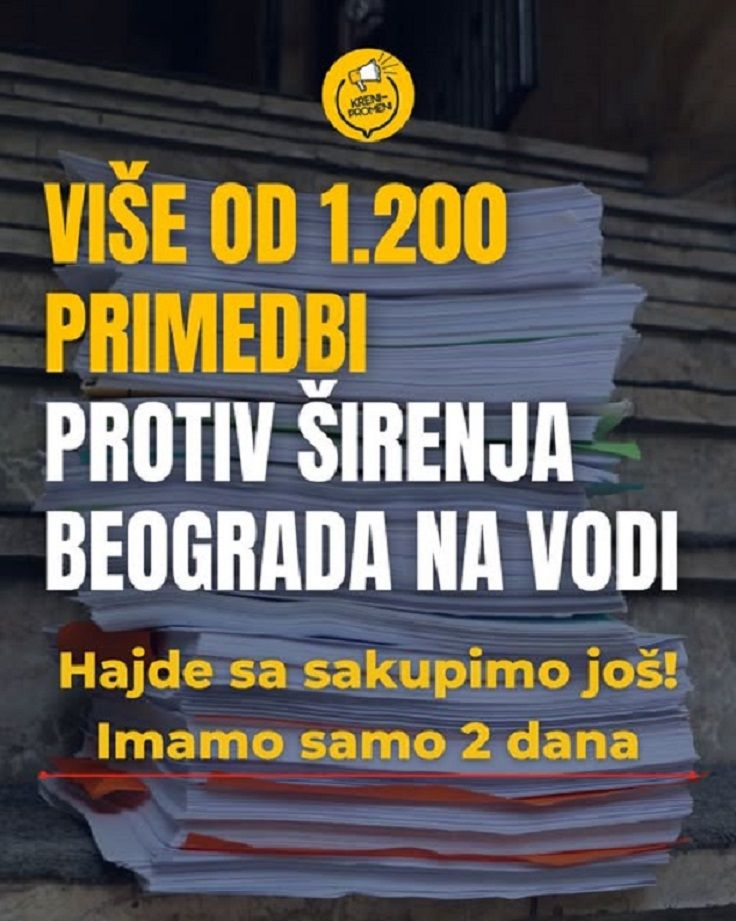 Image for Prikupljeno 1.200 potpisa