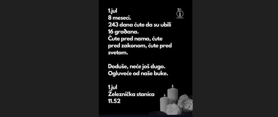 Image for Osam meseci od tragedije