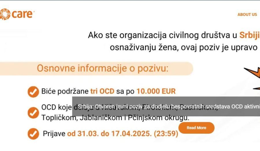 Image for Za podršku ženama 10.000 evra