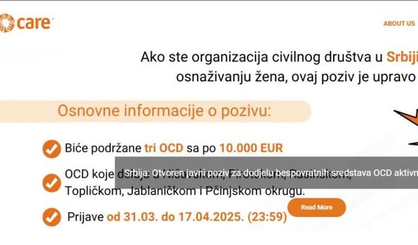 Image for Za podršku ženama 10.000 evra