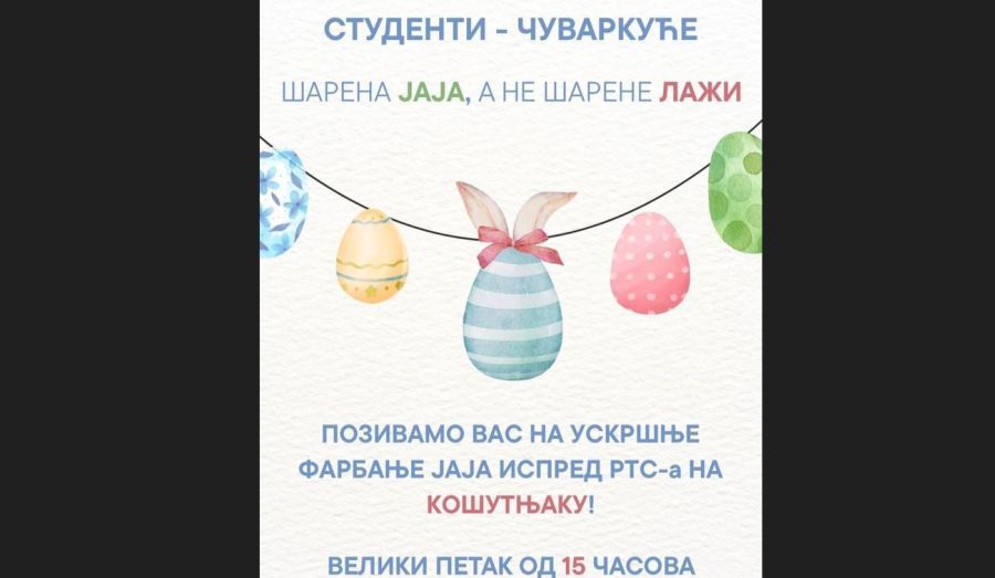 Image for Farbanje jaja na Košutnjaku