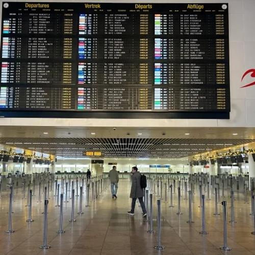 Image for U Belgiji zbog štrajka poremećen rad škola, aerodroma i javnog prevoza