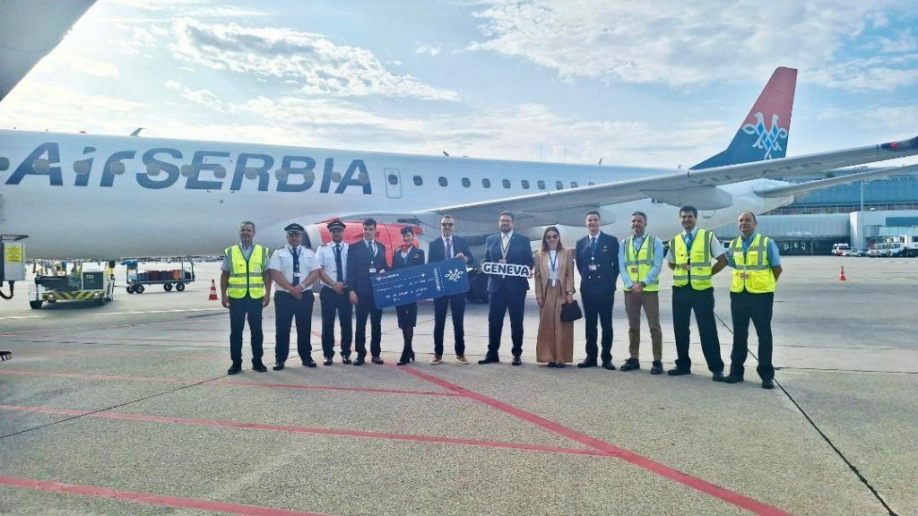 Image for Air Serbia poletela na liniji Beograd- Ženeva
