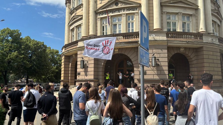 Image for Blokirana zgrada Univerziteta