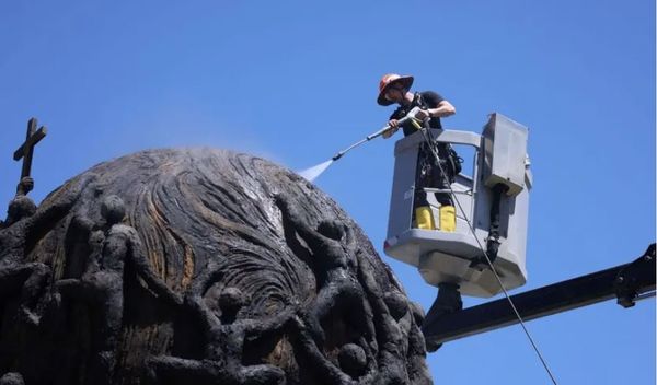 Image for Spomenik u Kragujevcu poput statue Hrista Spasitelja u Rio de Žaneiru