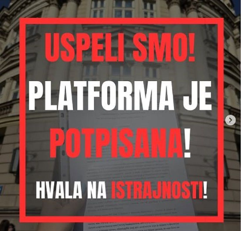 Image for Prekid blokade Rektorata