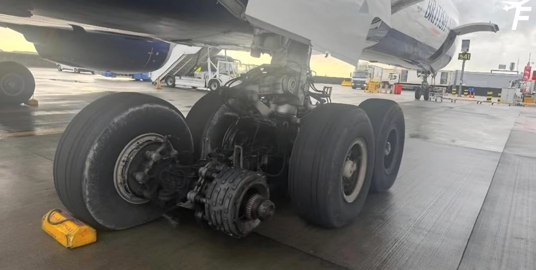 Image for British Airways ostao bez točka na poletanju u Las Vegasu