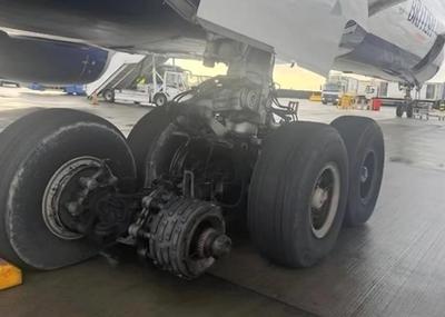 Image for British Airways ostao bez točka na poletanju u Las Vegasu