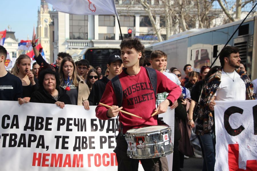 Image for Studenti pešače ka Beogradu