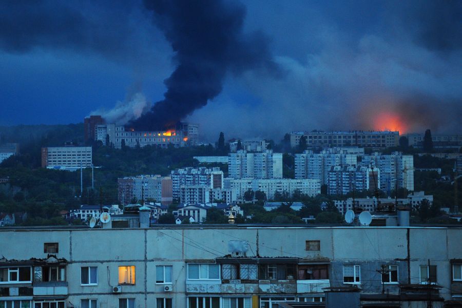 Image for Snažni napadi na Ukrajinu