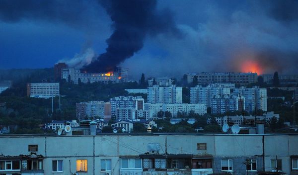 Image for Snažni napadi na Ukrajinu