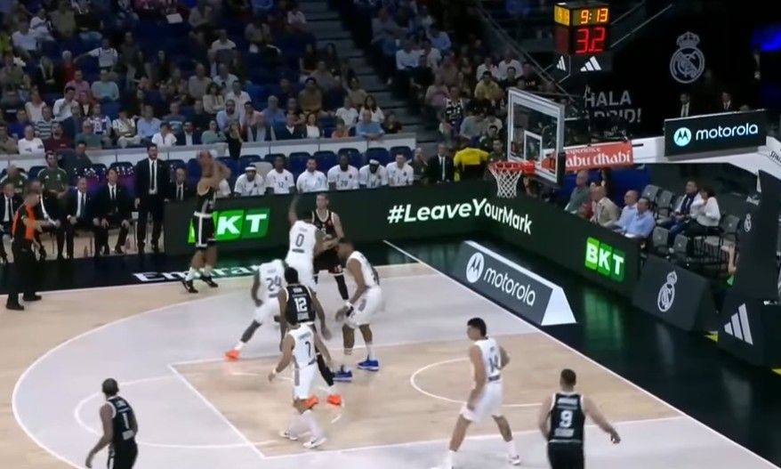 Image for Partizan poražen od Reala u Madridu: crno-beli kasno zapretili