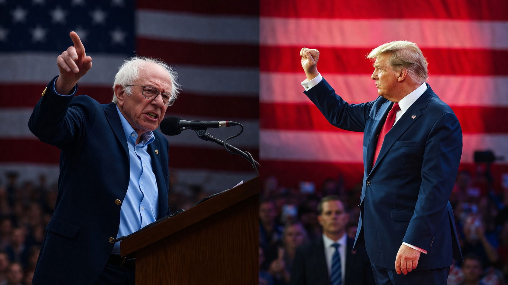 Image for Berni Sanders: Predsednik SAD je mentalno neuravnotežena osoba