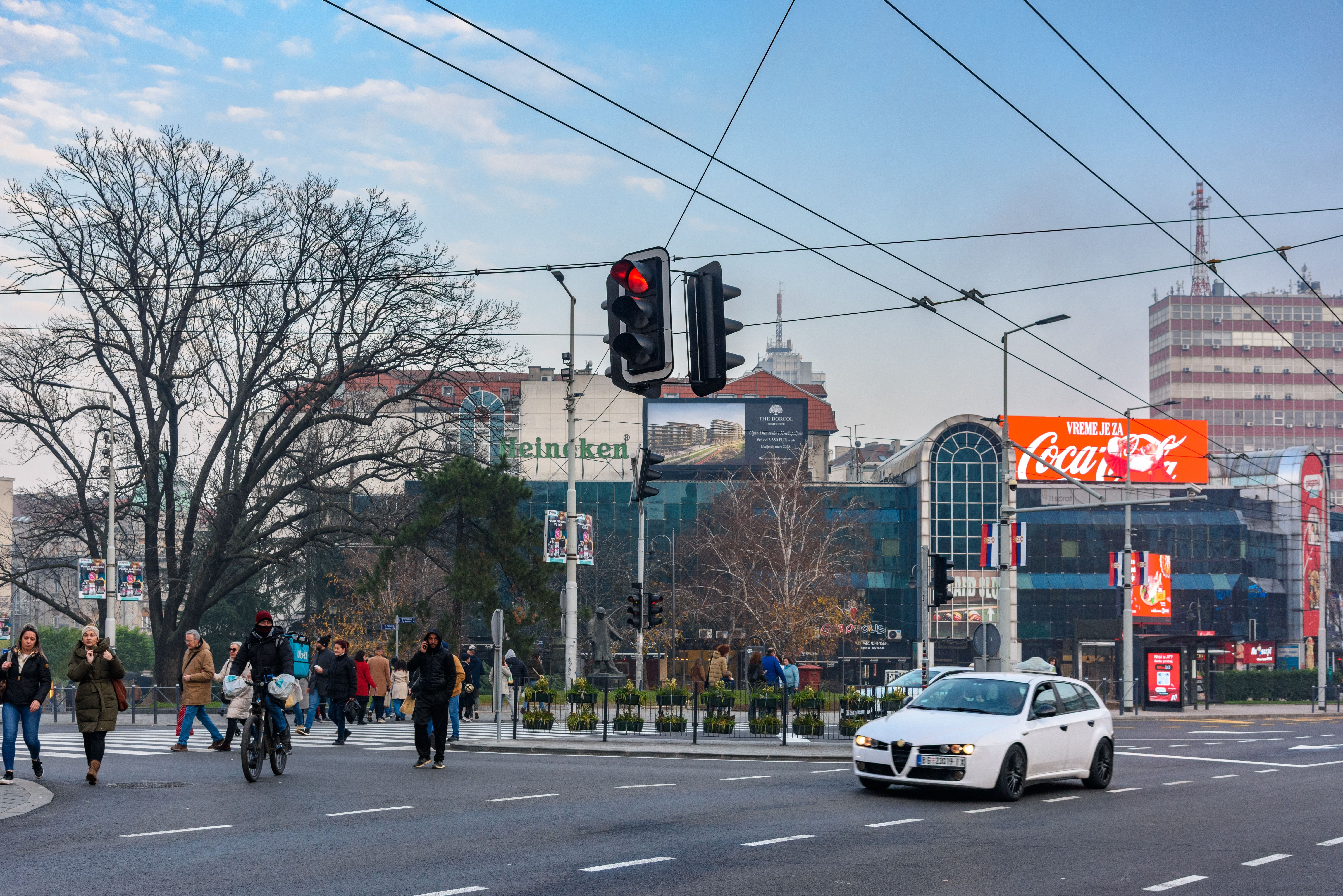 Image for Danas vetrovito, temperatura do pet stepeni 