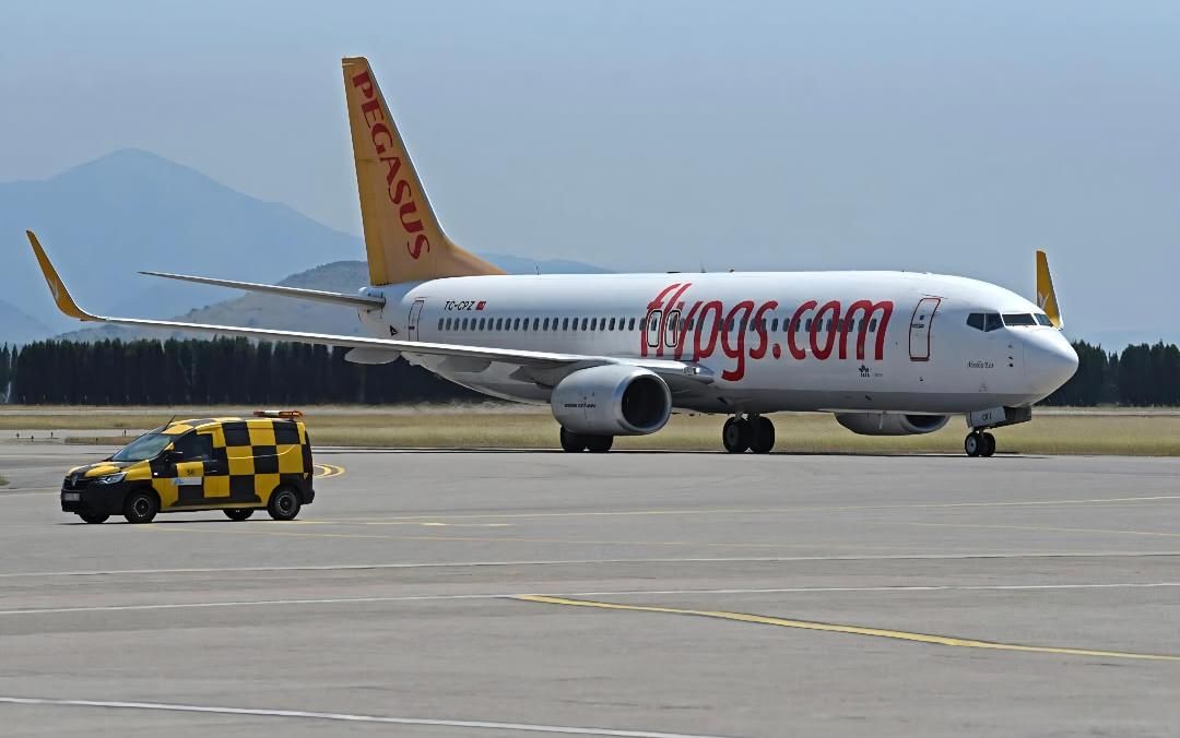 Image for Turski Pegasus otkazuje letove iz Podgorice za Izmir i Ankaru