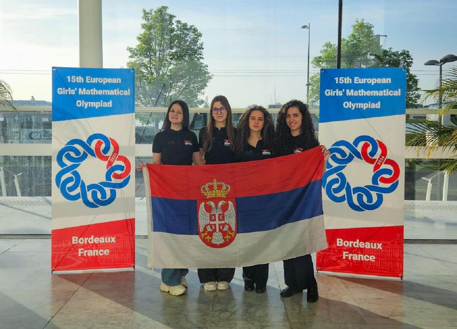 Image for Mlade matematičarke 6. na Evropskoj olimpijadi u Bordou